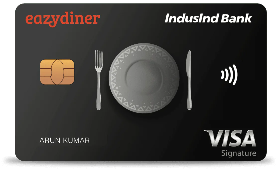 EazyDiner IndusInd Bank Signature Credit Card